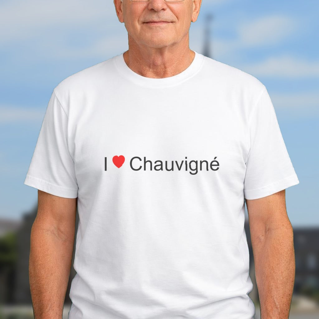 T-shirt I love chauvigné
