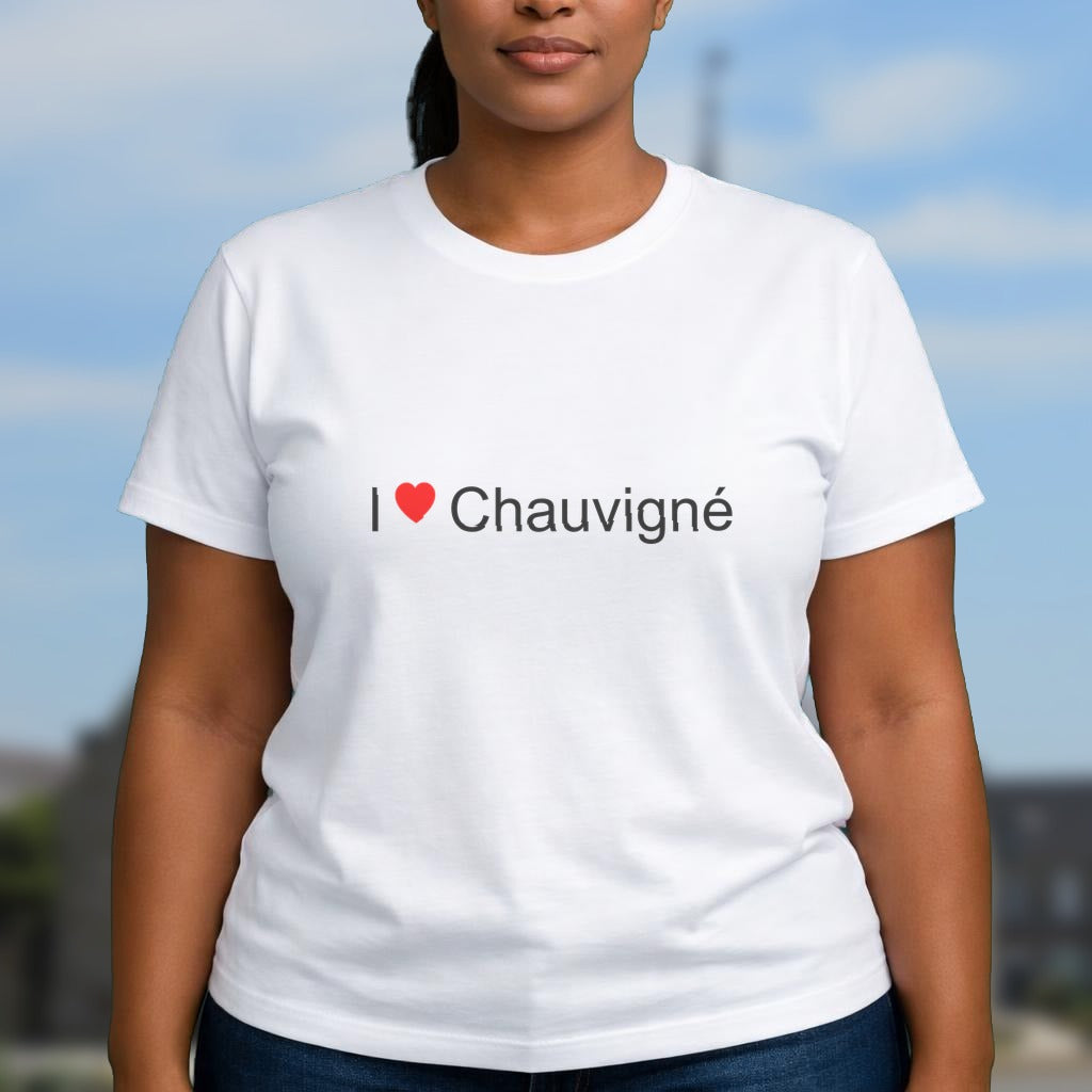 T-shirt I love chauvigné