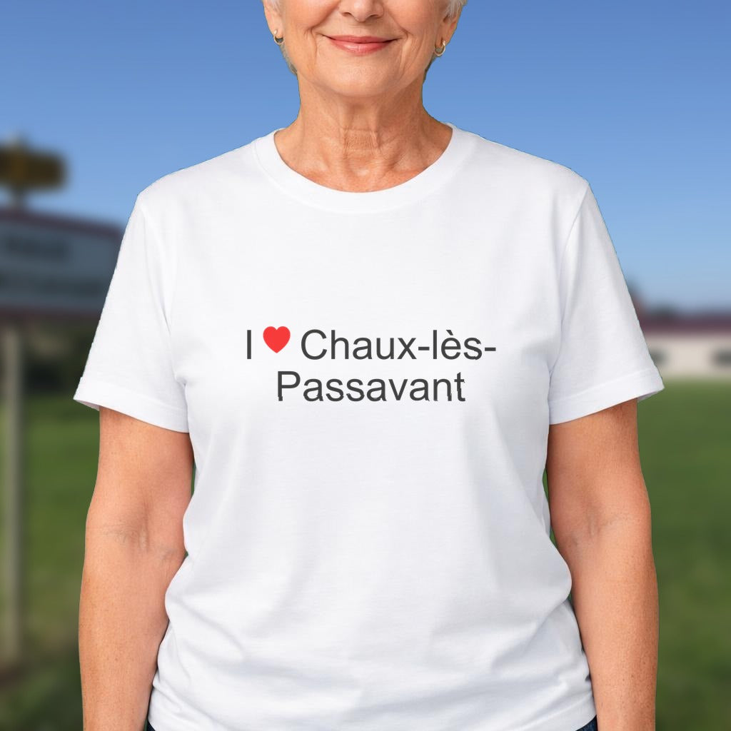 T-shirt I love chaux-lès-passavant
