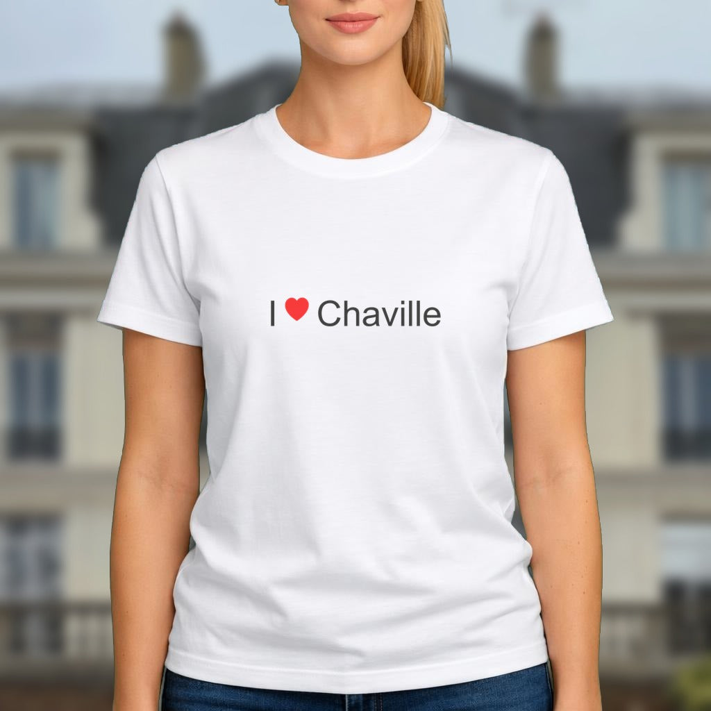 T-shirt I love chaville