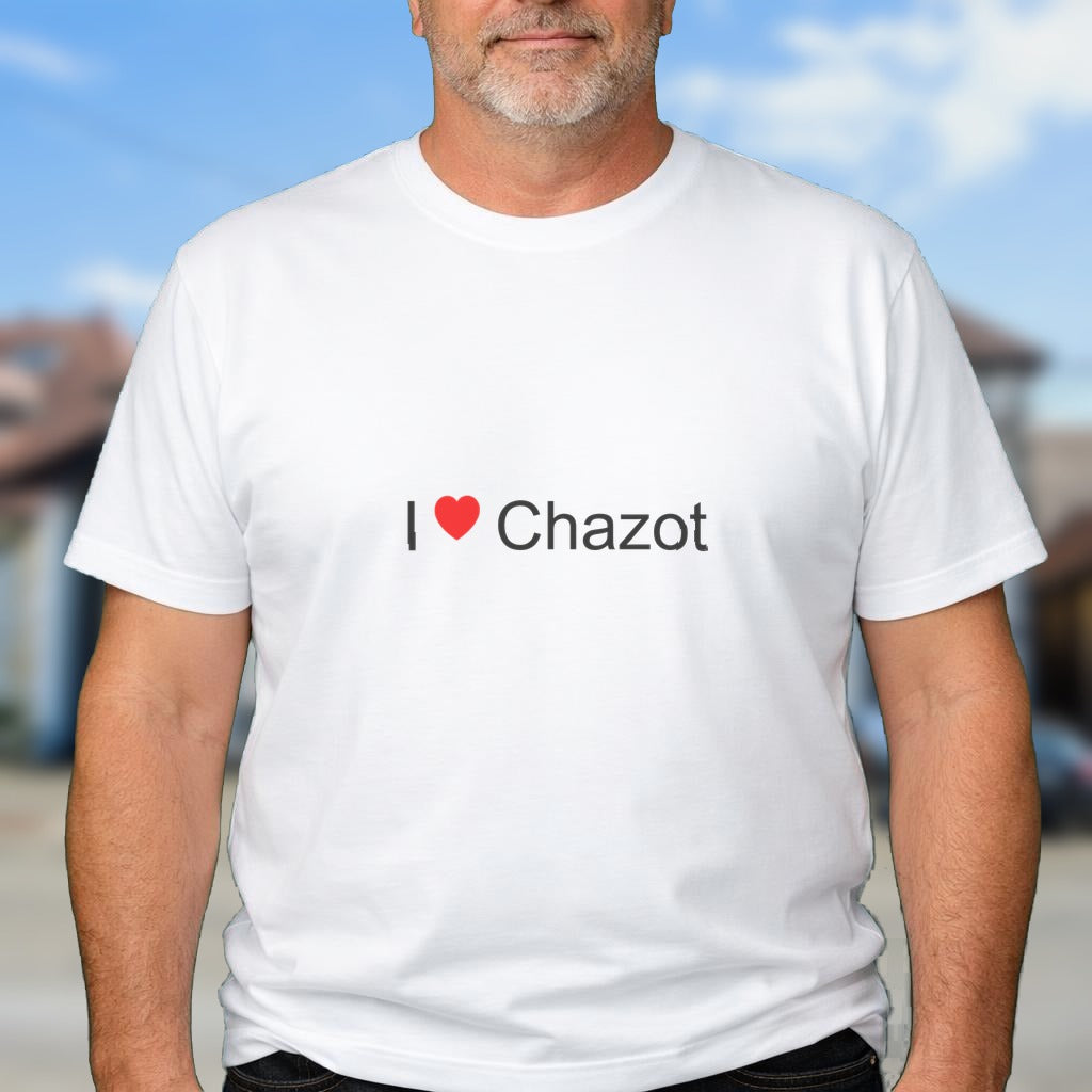 T-shirt I love chazot