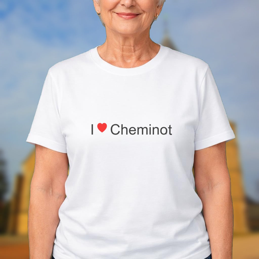 T-shirt I love cheminot