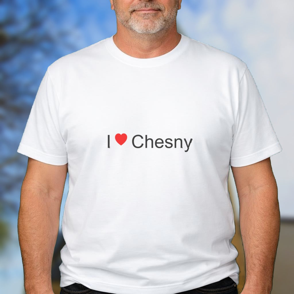 T-shirt I love chesny