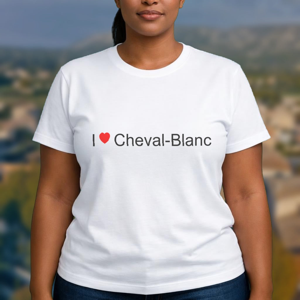 T-shirt I love cheval-blanc