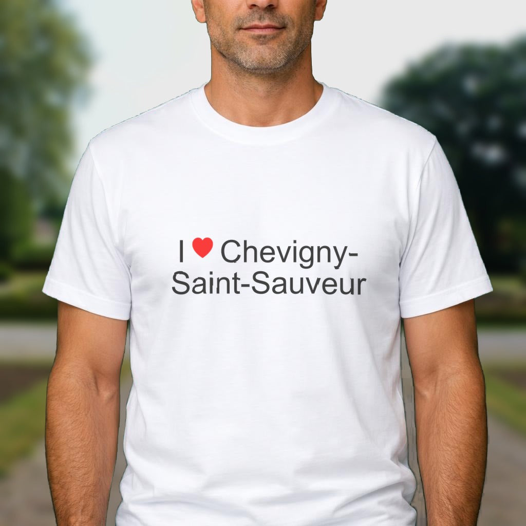 T-shirt I love chevigny-saint-sauveur