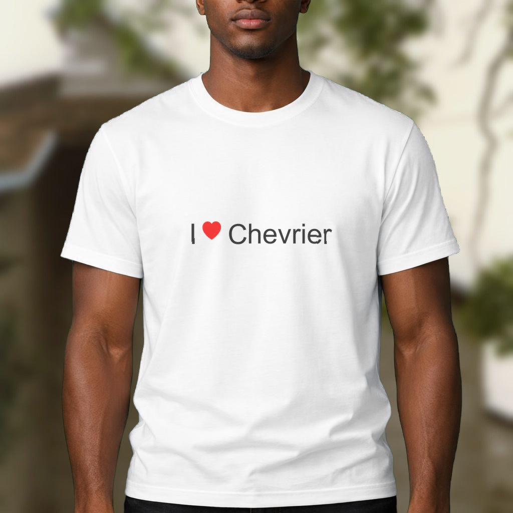 T-shirt I love chevrier