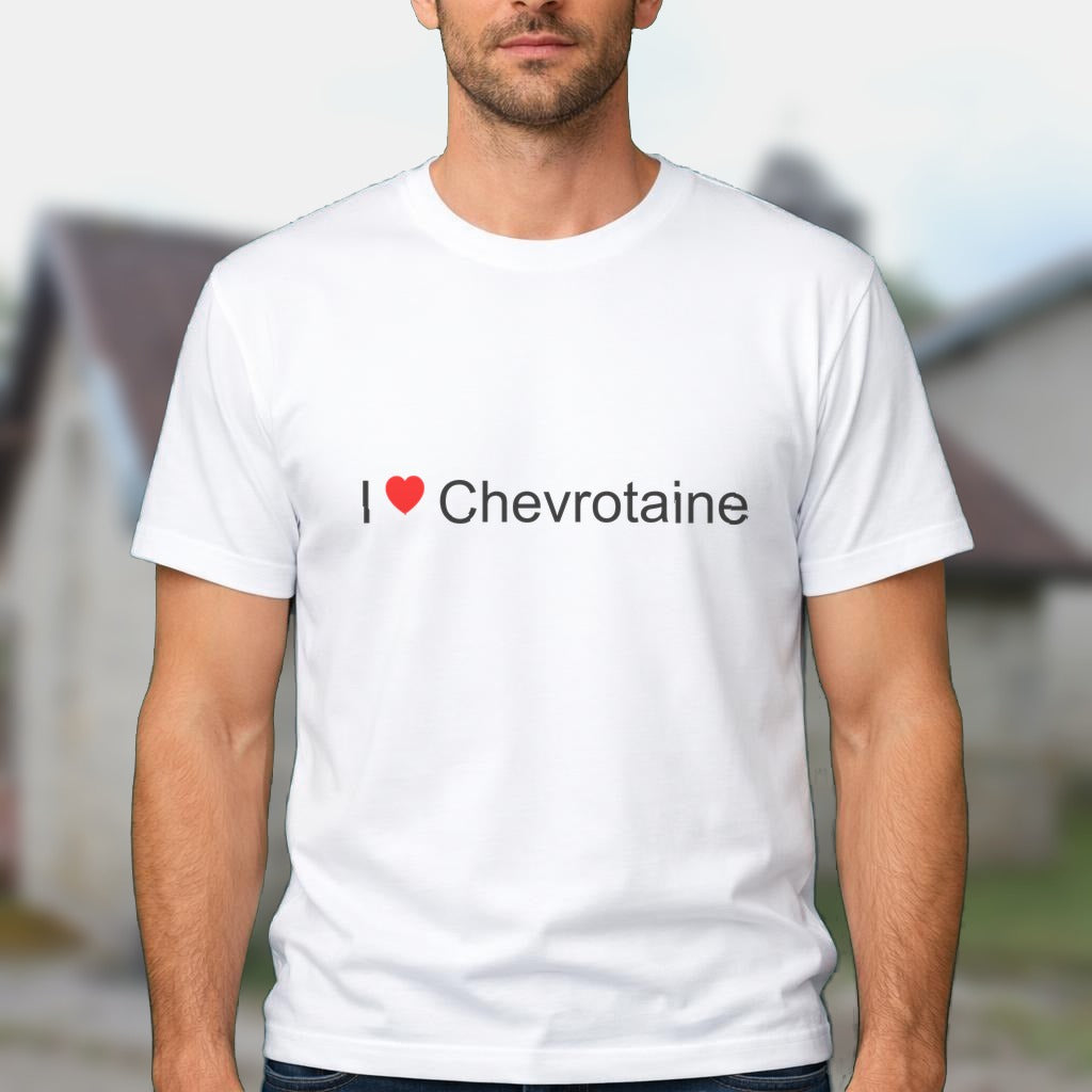 T-shirt I love chevrotaine