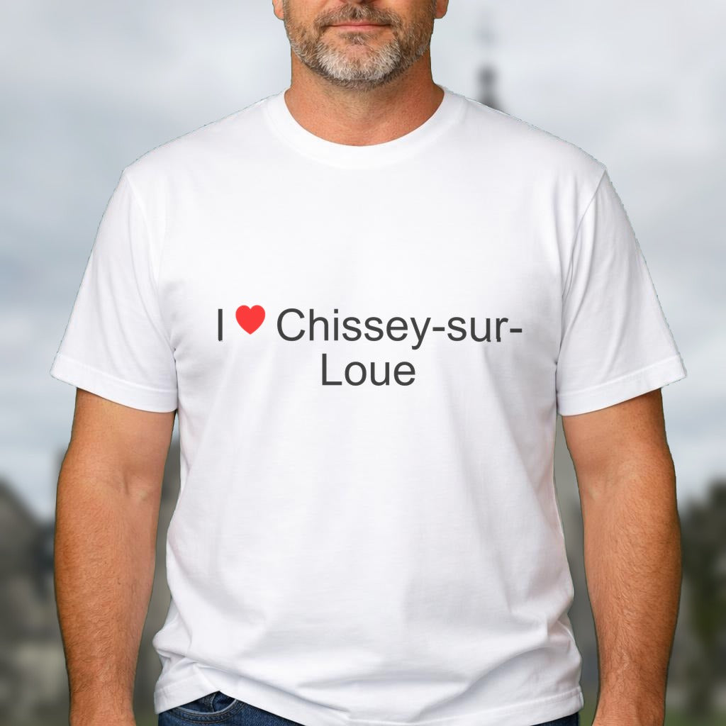 T-shirt I love chissey-sur-loue