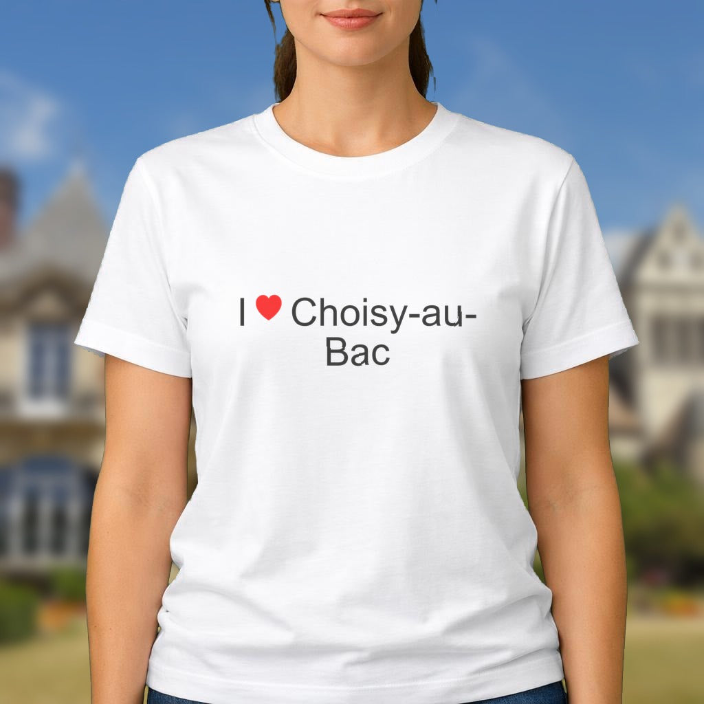 T-shirt I love choisy-au-bac