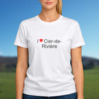T-shirt I love cier-de-rivière
