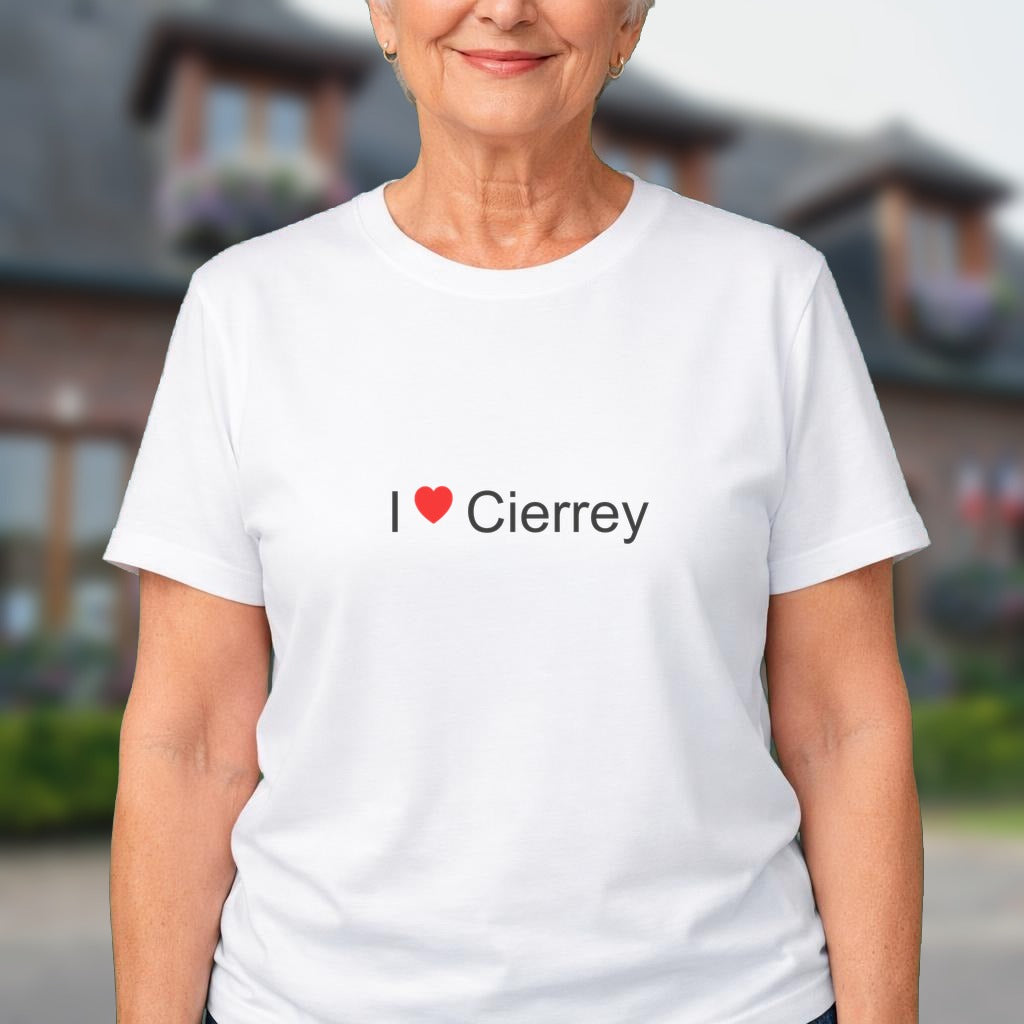 T-shirt I love cierrey