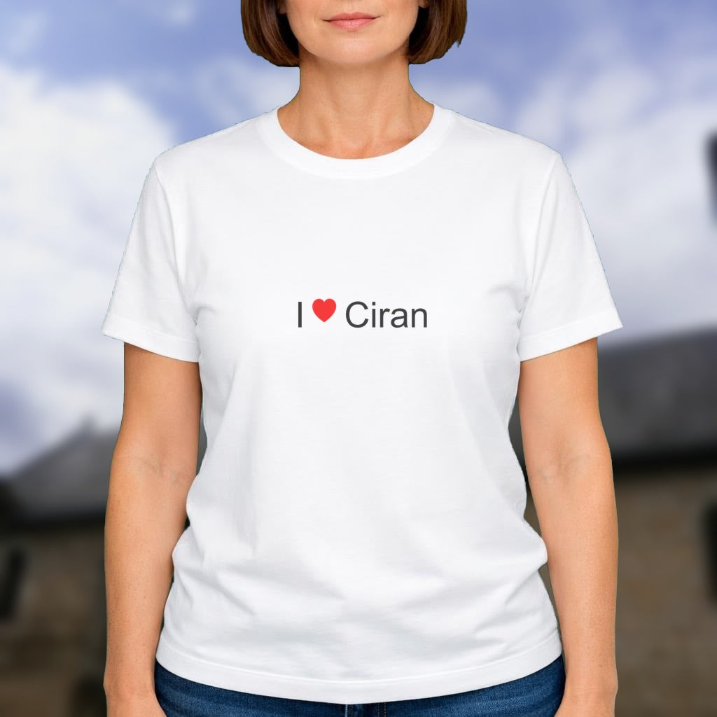 T-shirt I love ciran