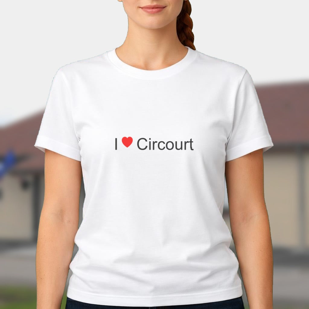 T-shirt I love circourt