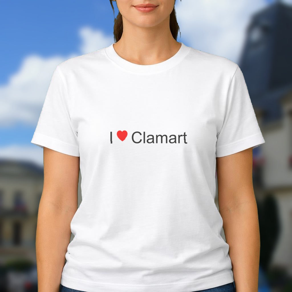 T-shirt I love clamart