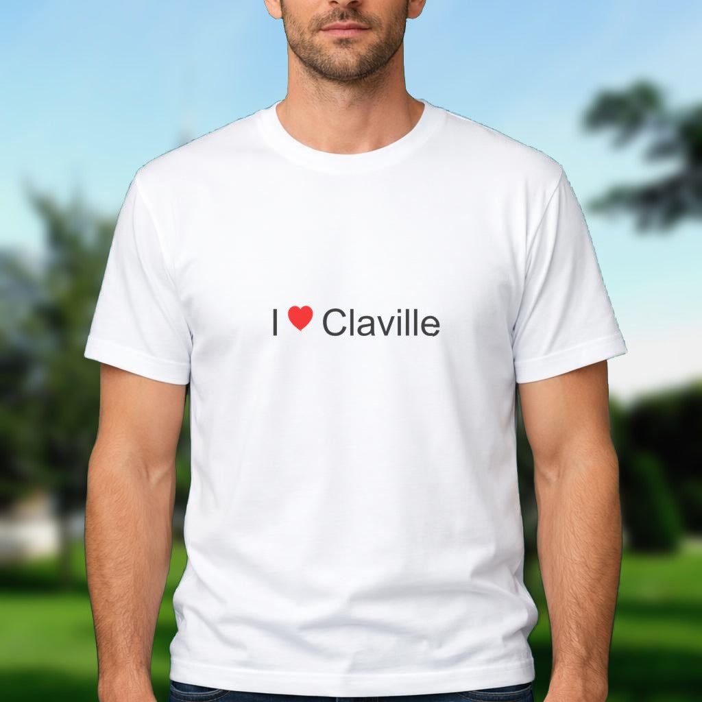 T-shirt I love claville