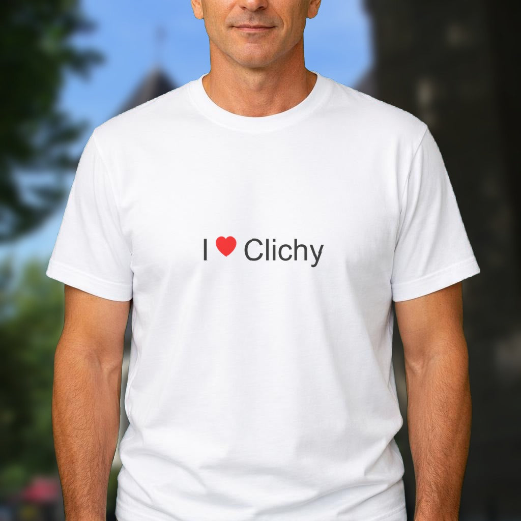 T-shirt I love clichy