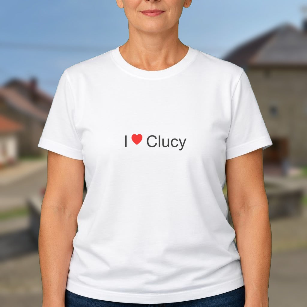 T-shirt I love clucy