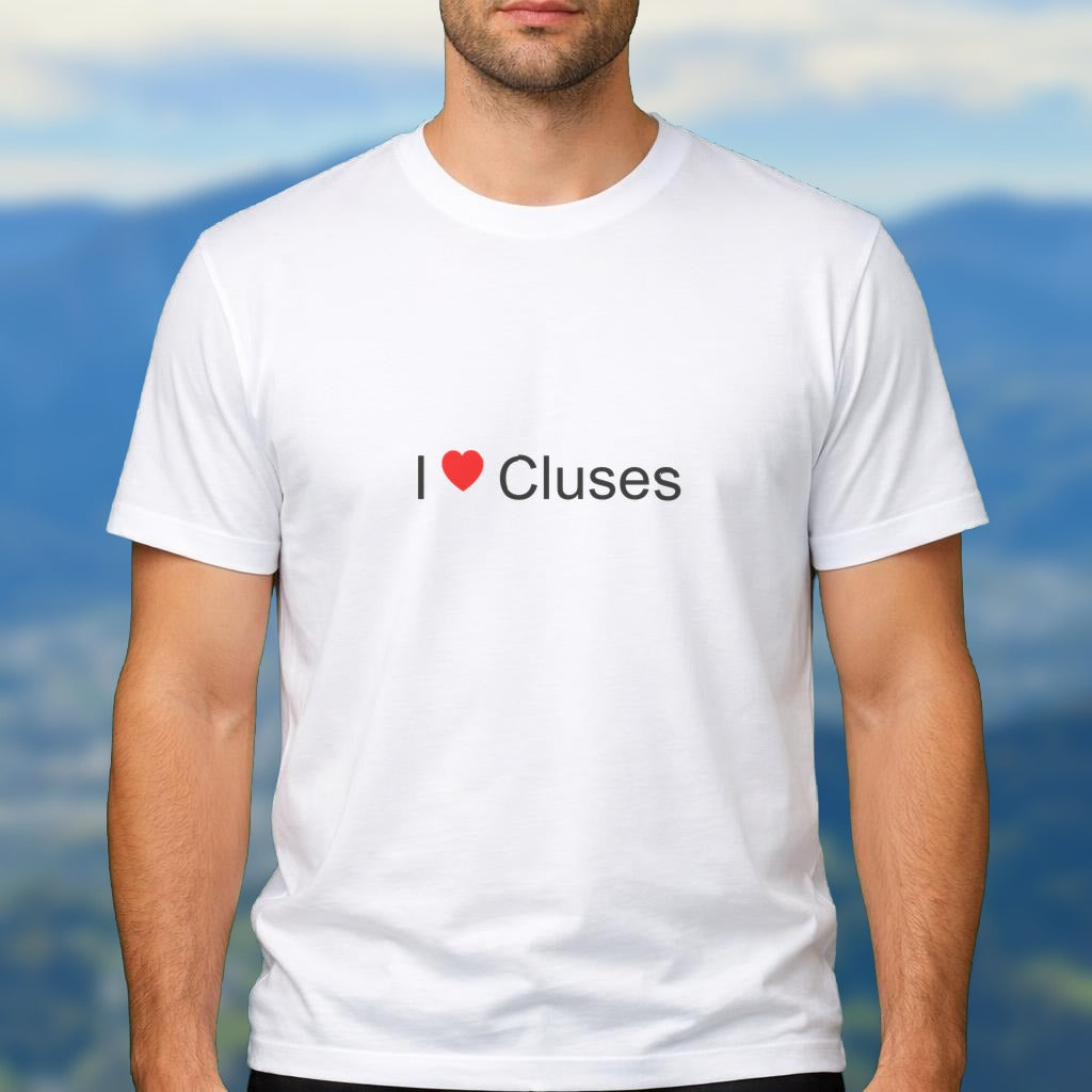 T-shirt I love cluses