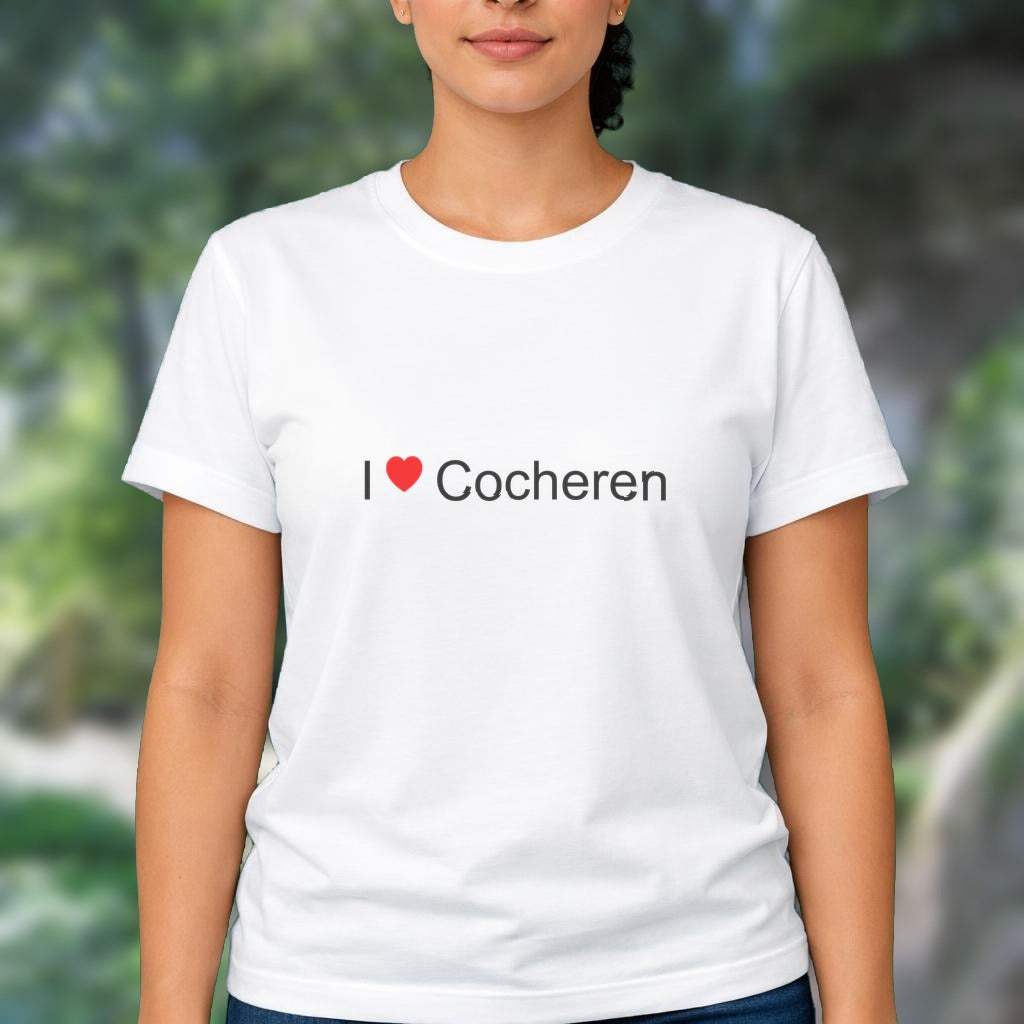 T-shirt I love cocheren