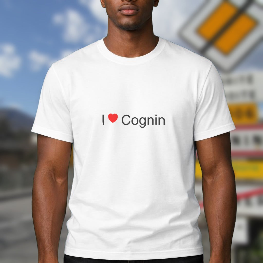 T-shirt I love cognin
