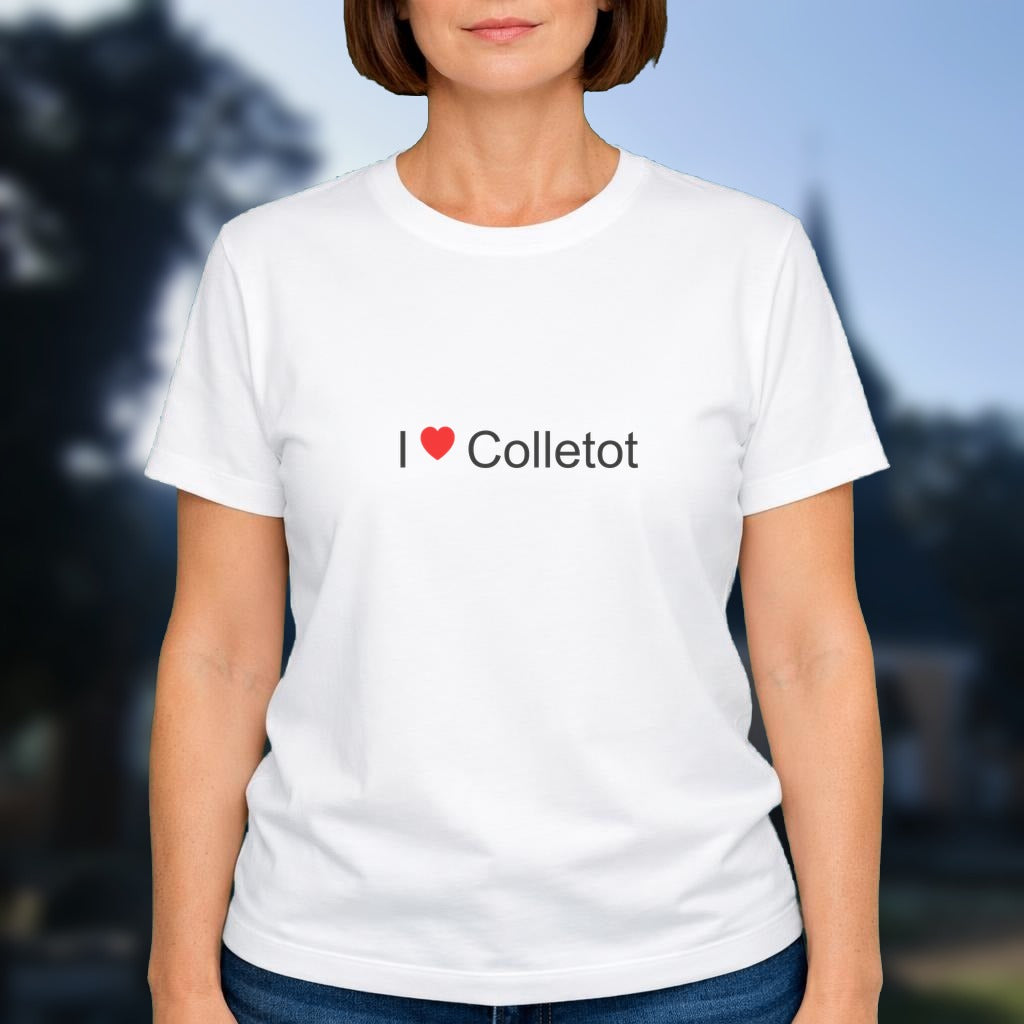 T-shirt I love colletot