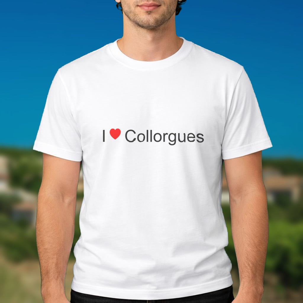 T-shirt I love collorgues