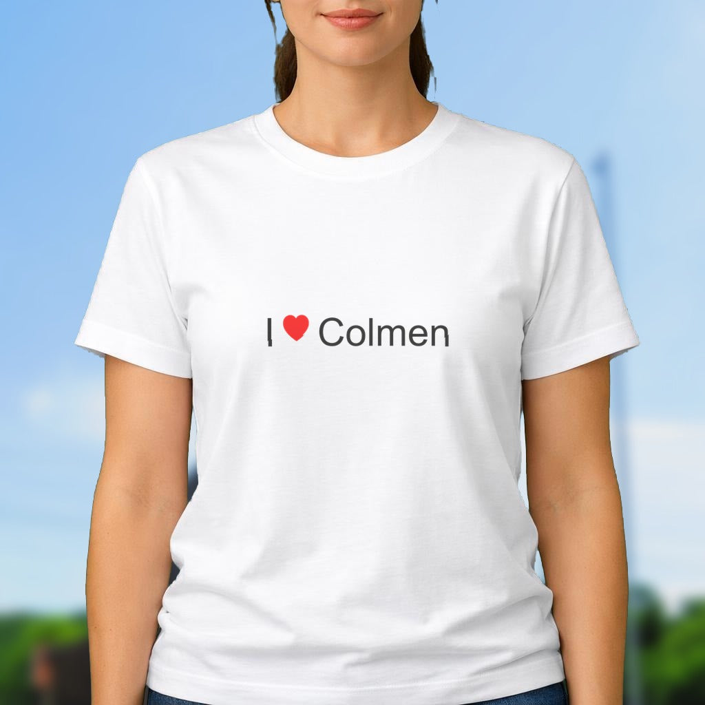 T-shirt I love colmen