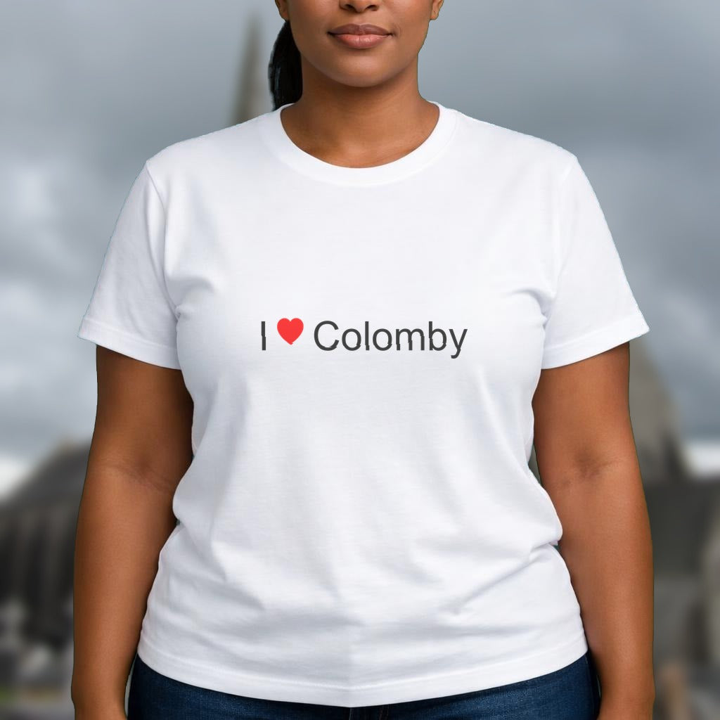 T-shirt I love colomby