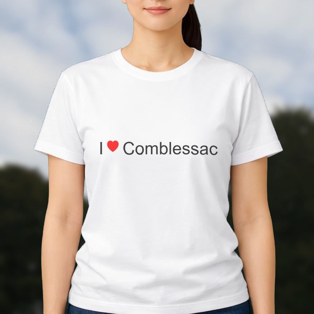 T-shirt I love comblessac