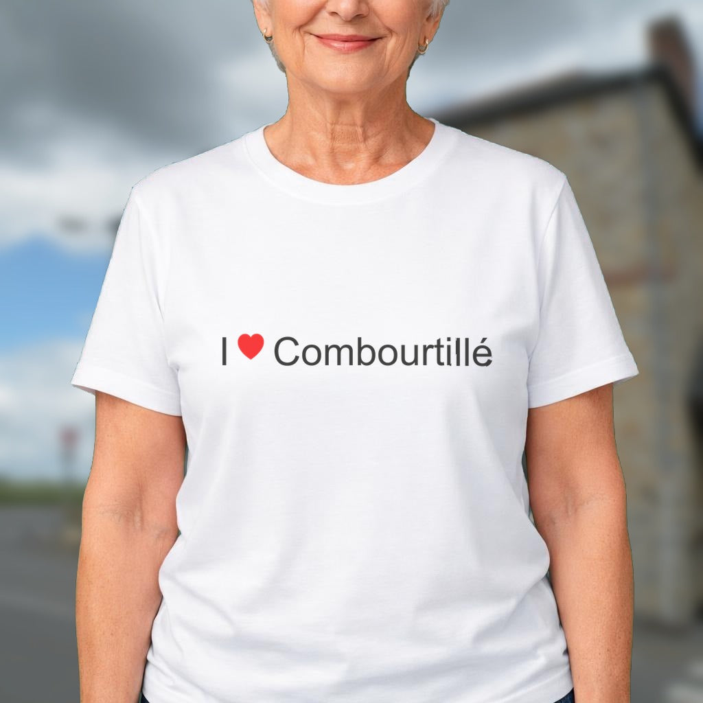 T-shirt I love combourtillé