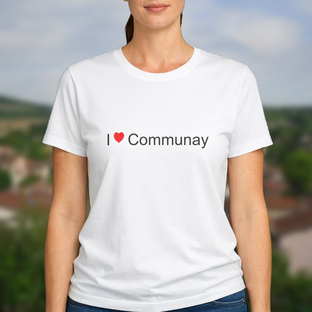 T-shirt I love communay