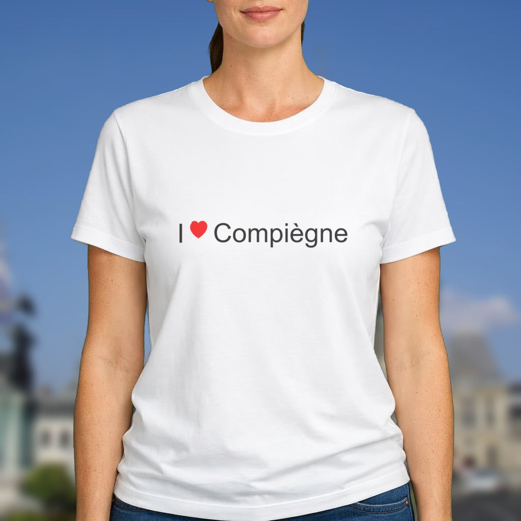 T-shirt I love compiègne
