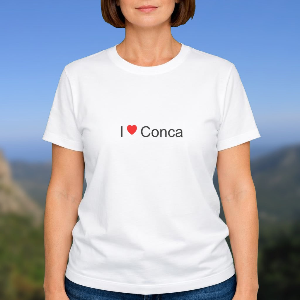 T-shirt I love conca