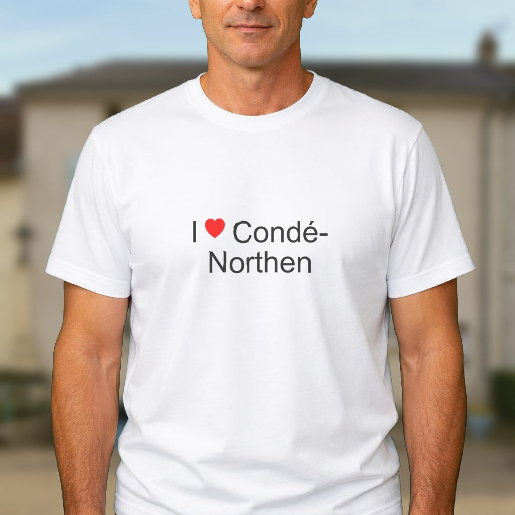 T-shirt I love condé-northen