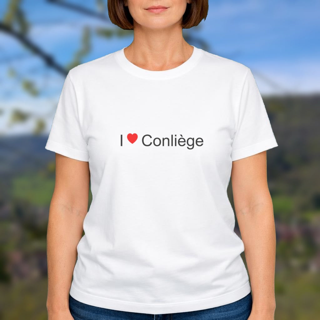 T-shirt I love conliège