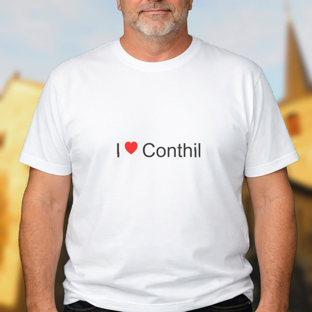 T-shirt I love conthil