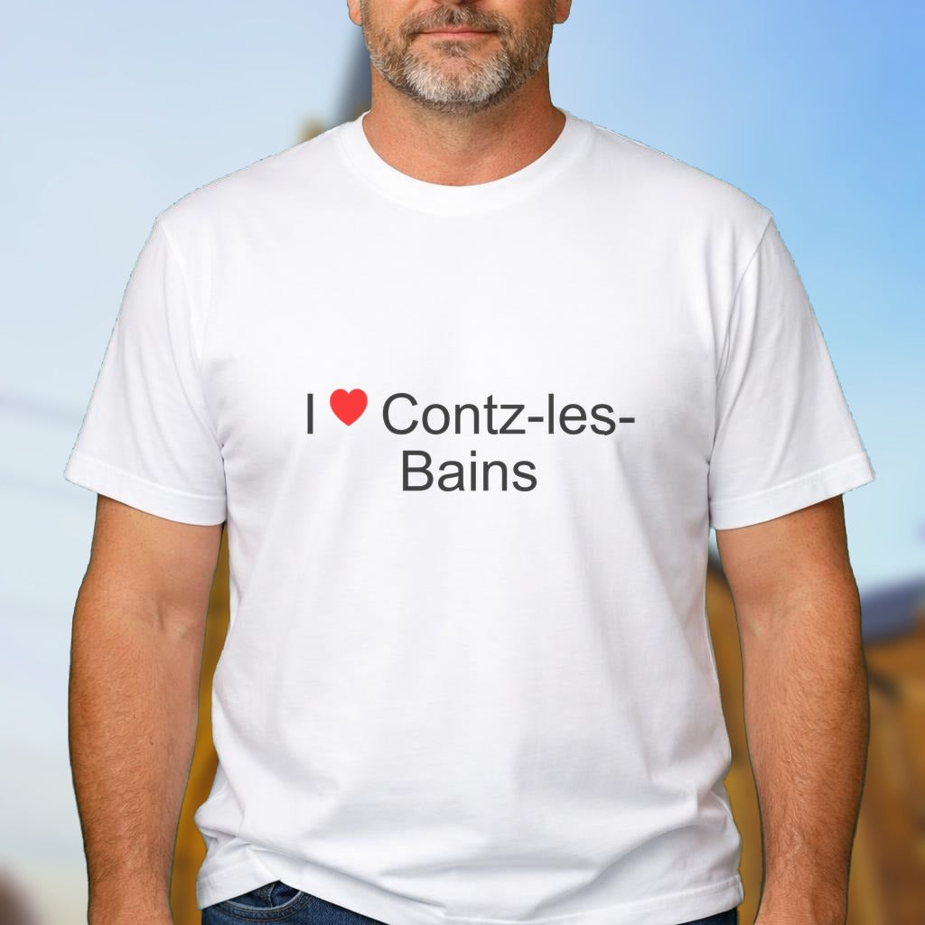 T-shirt I love contz-les-bains