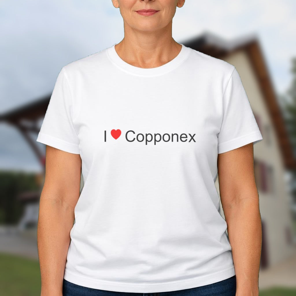 T-shirt I love copponex