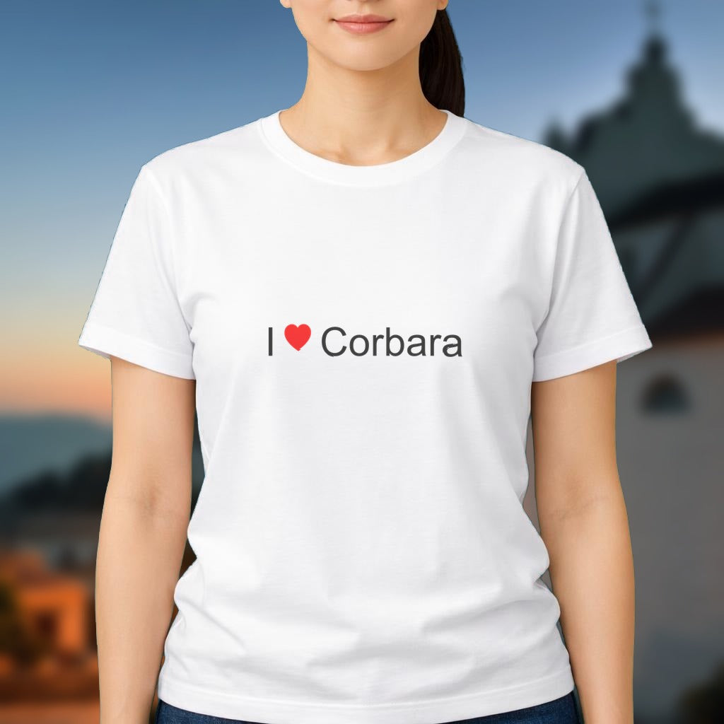 T-shirt I love corbara