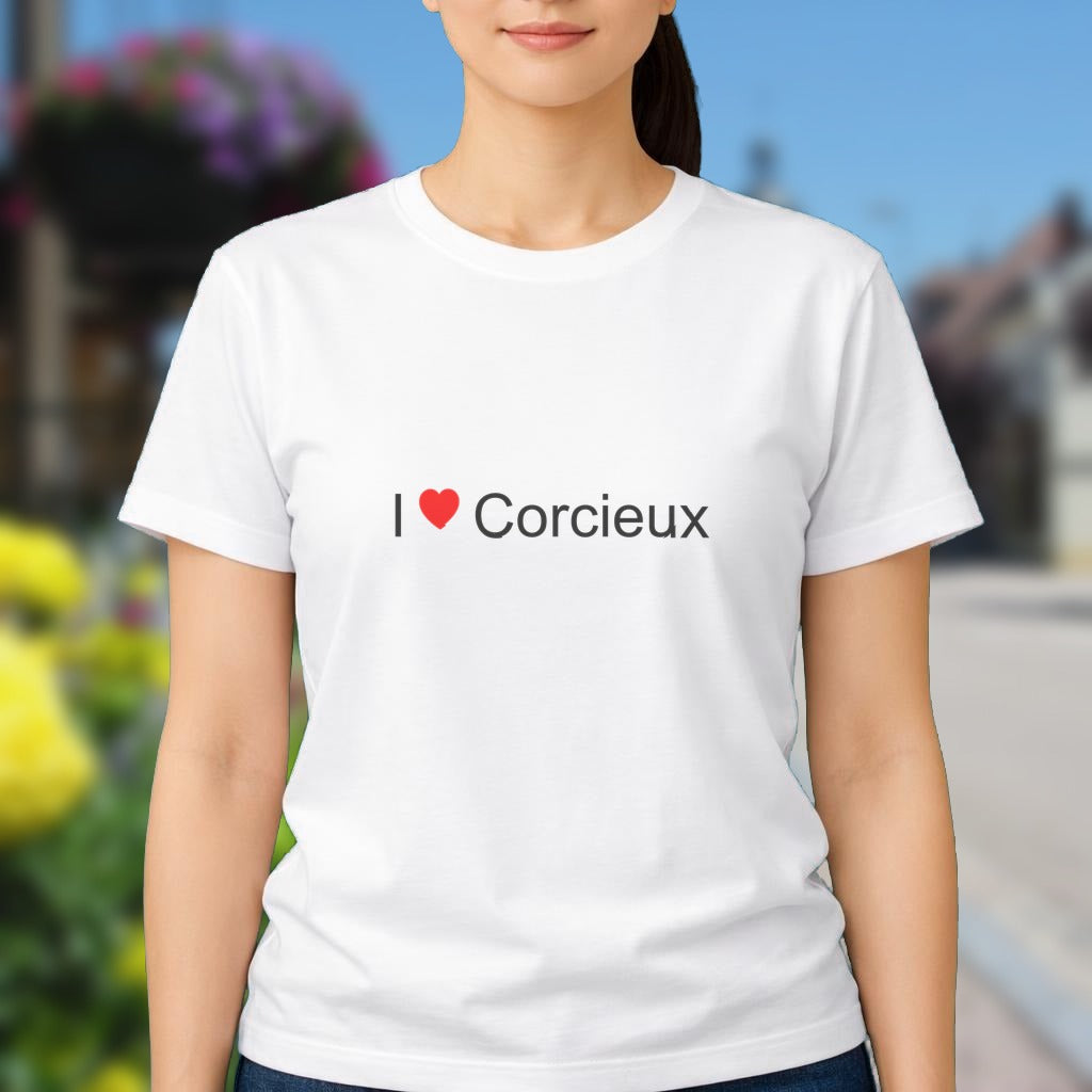 T-shirt I love corcieux