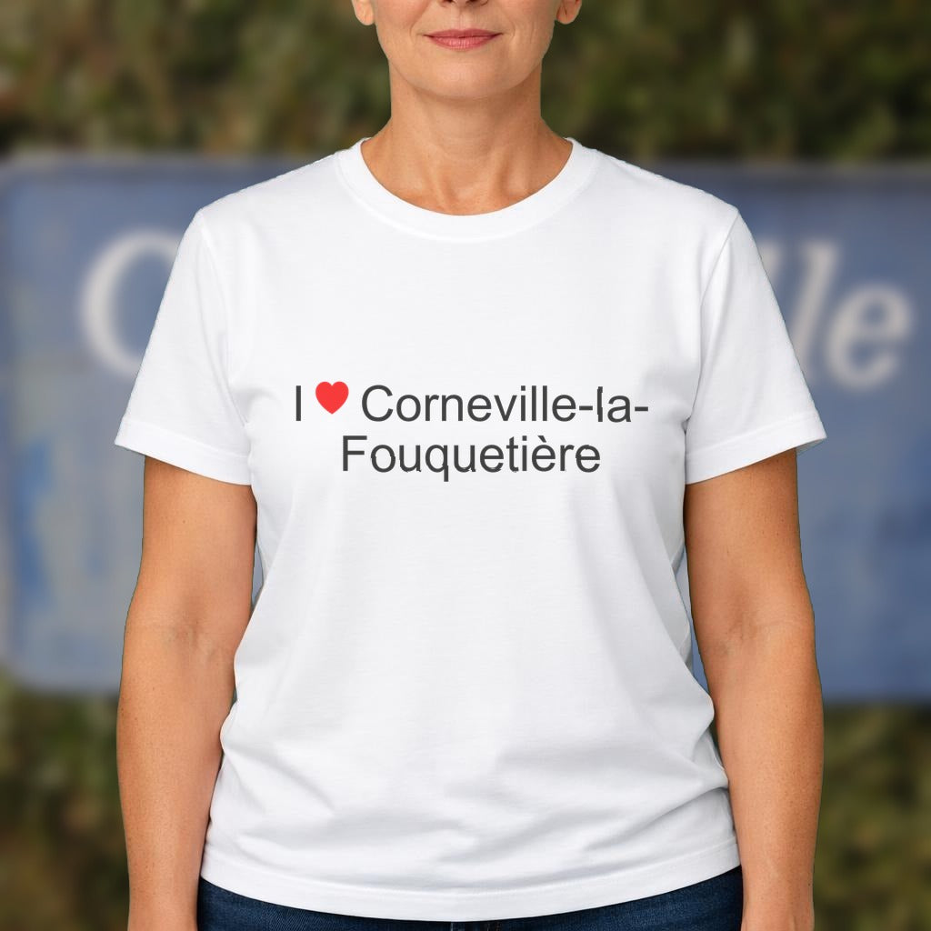 T-shirt I love corneville-la-fouquetière