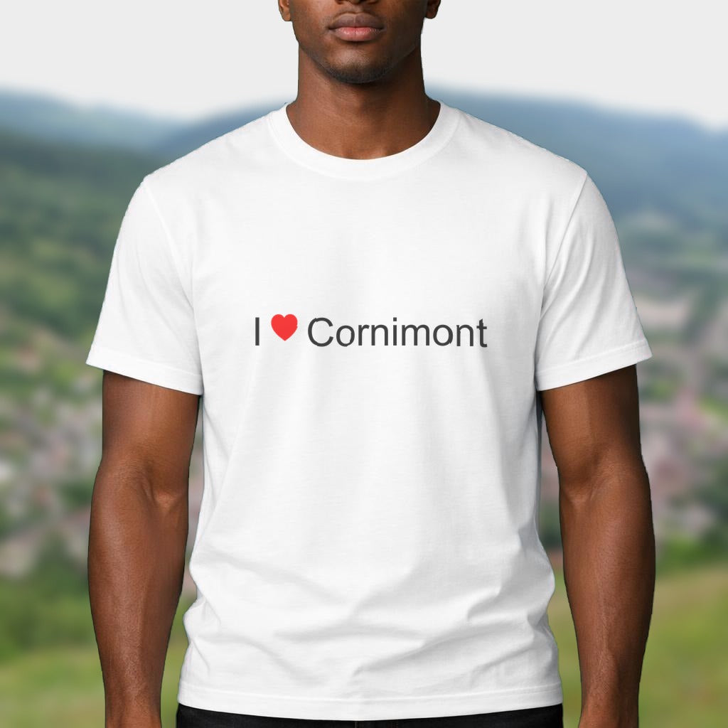 T-shirt I love cornimont