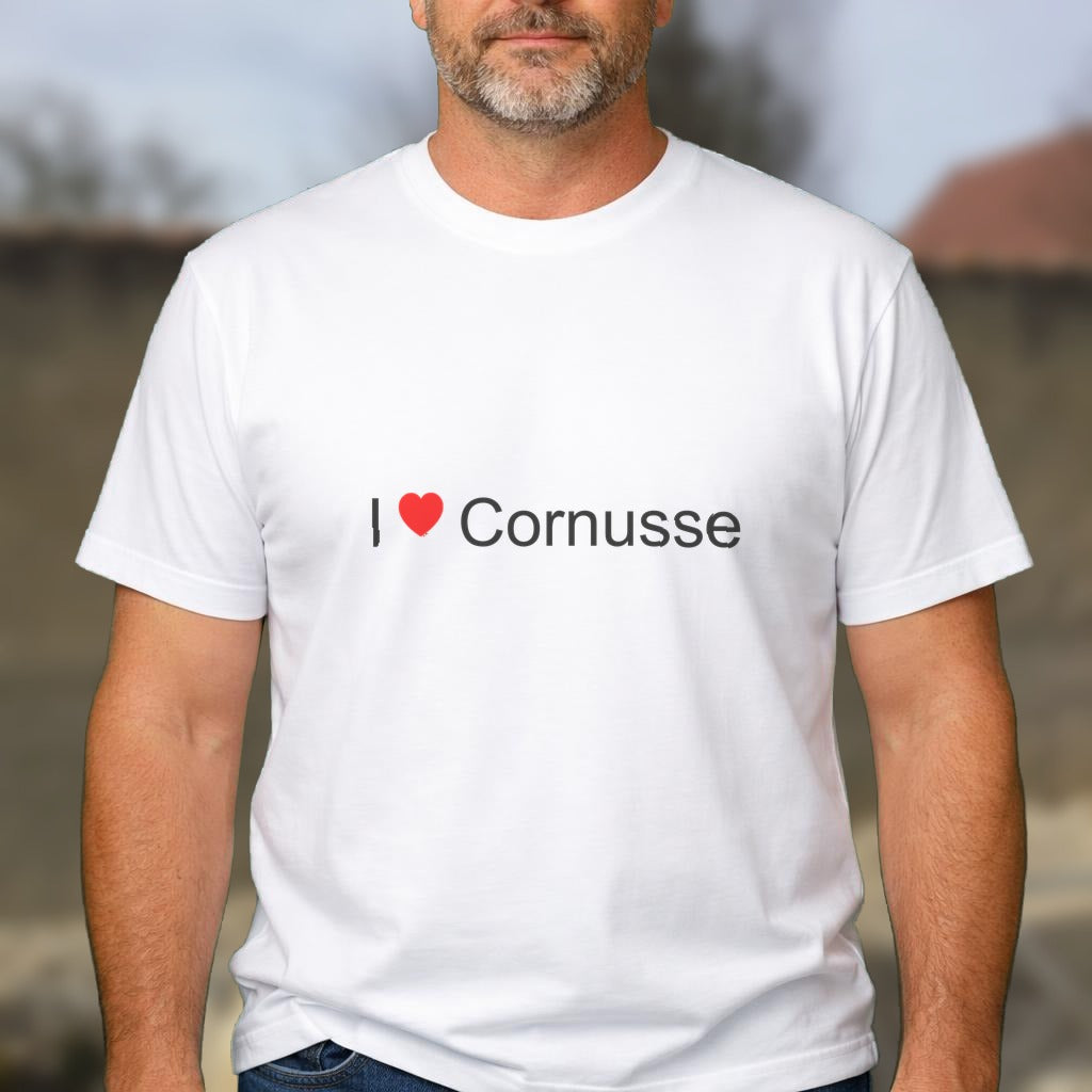 T-shirt I love cornusse