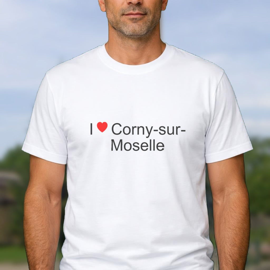 T-shirt I love corny-sur-moselle