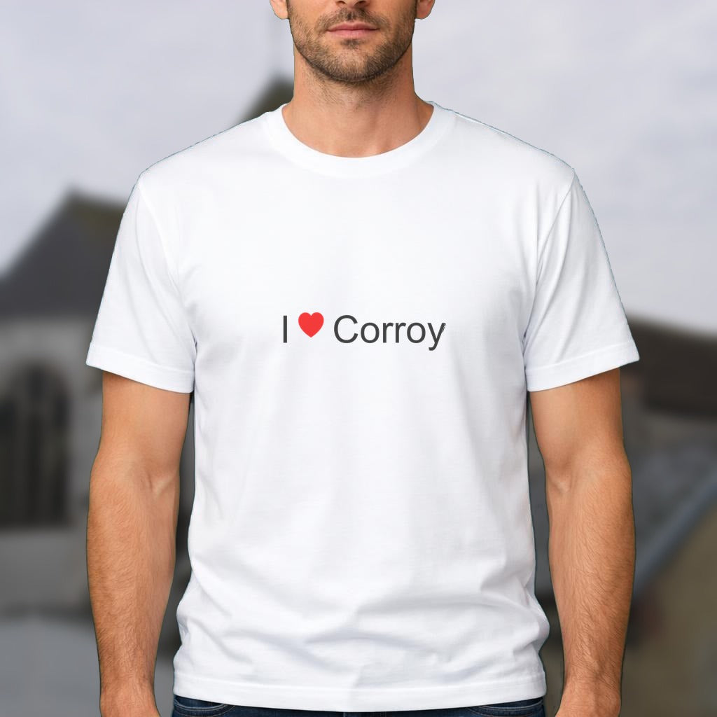 T-shirt I love corroy