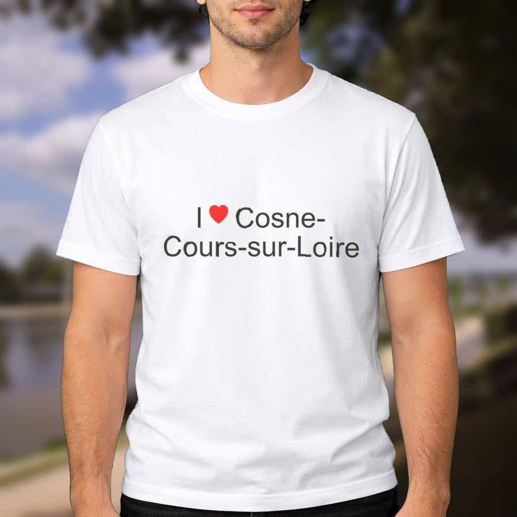 T-shirt I love cosne-cours-sur-loire