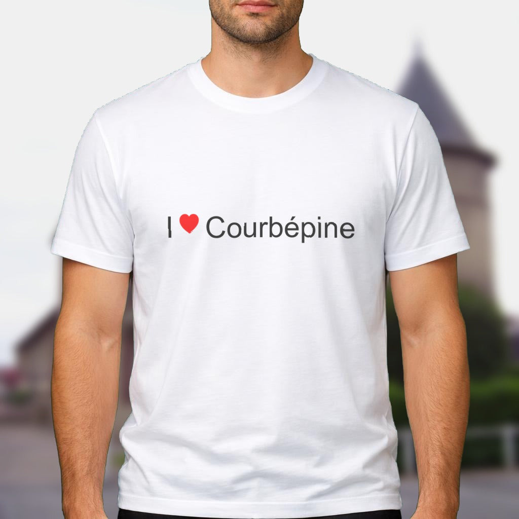 T-shirt I love courbépine
