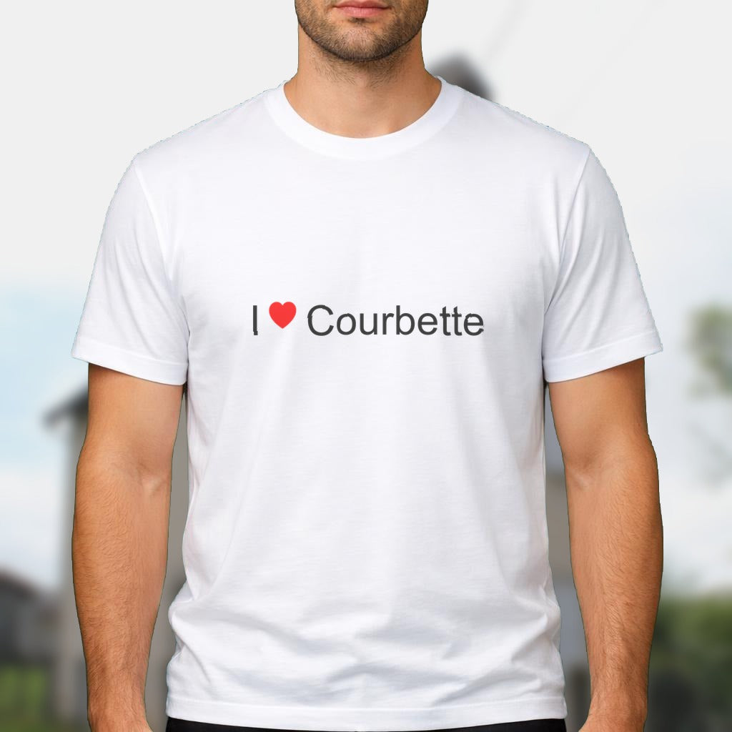 T-shirt I love courbette