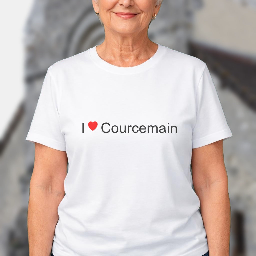 T-shirt I love courcemain