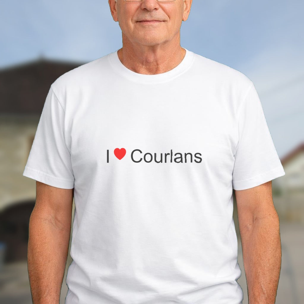 T-shirt I love courlans